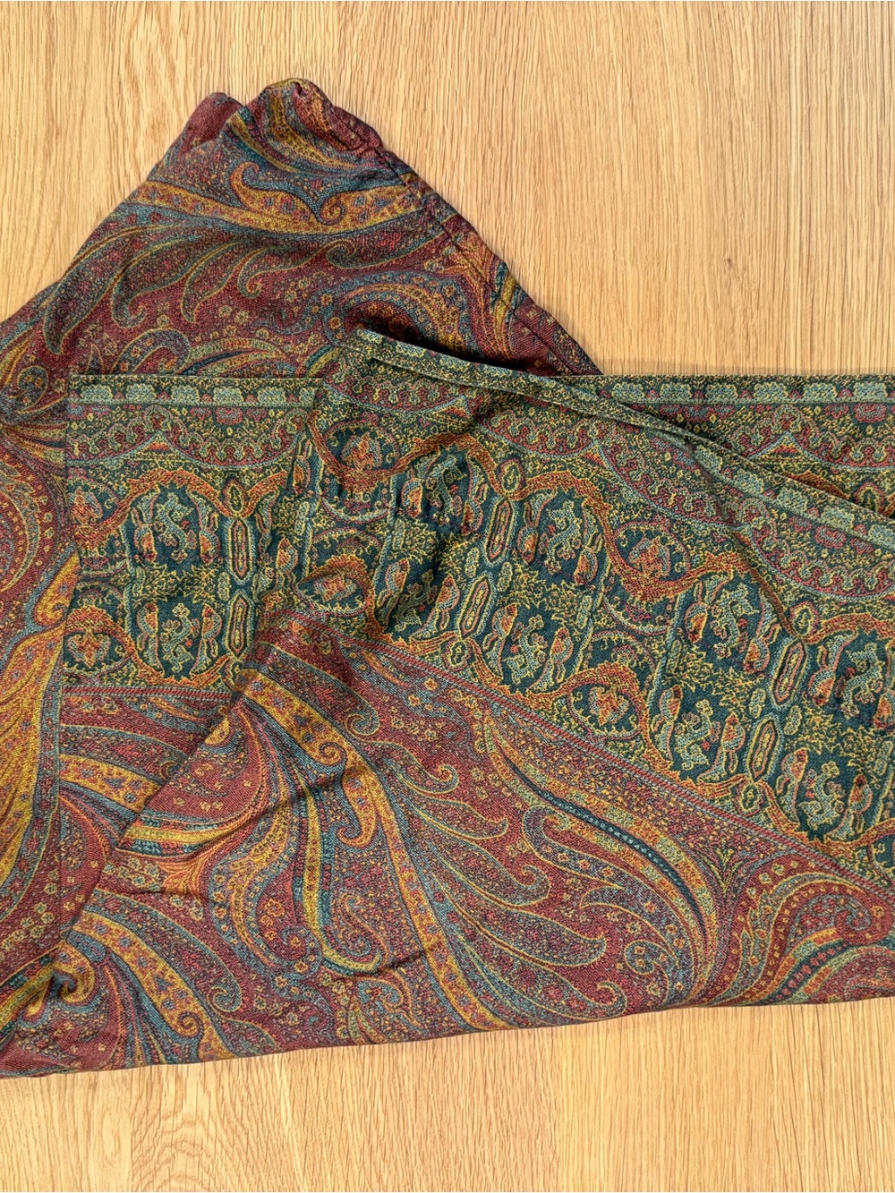 Vintage Lauren Ralph Lauren Great Barrington Paisley King Pillowcases Set of 2